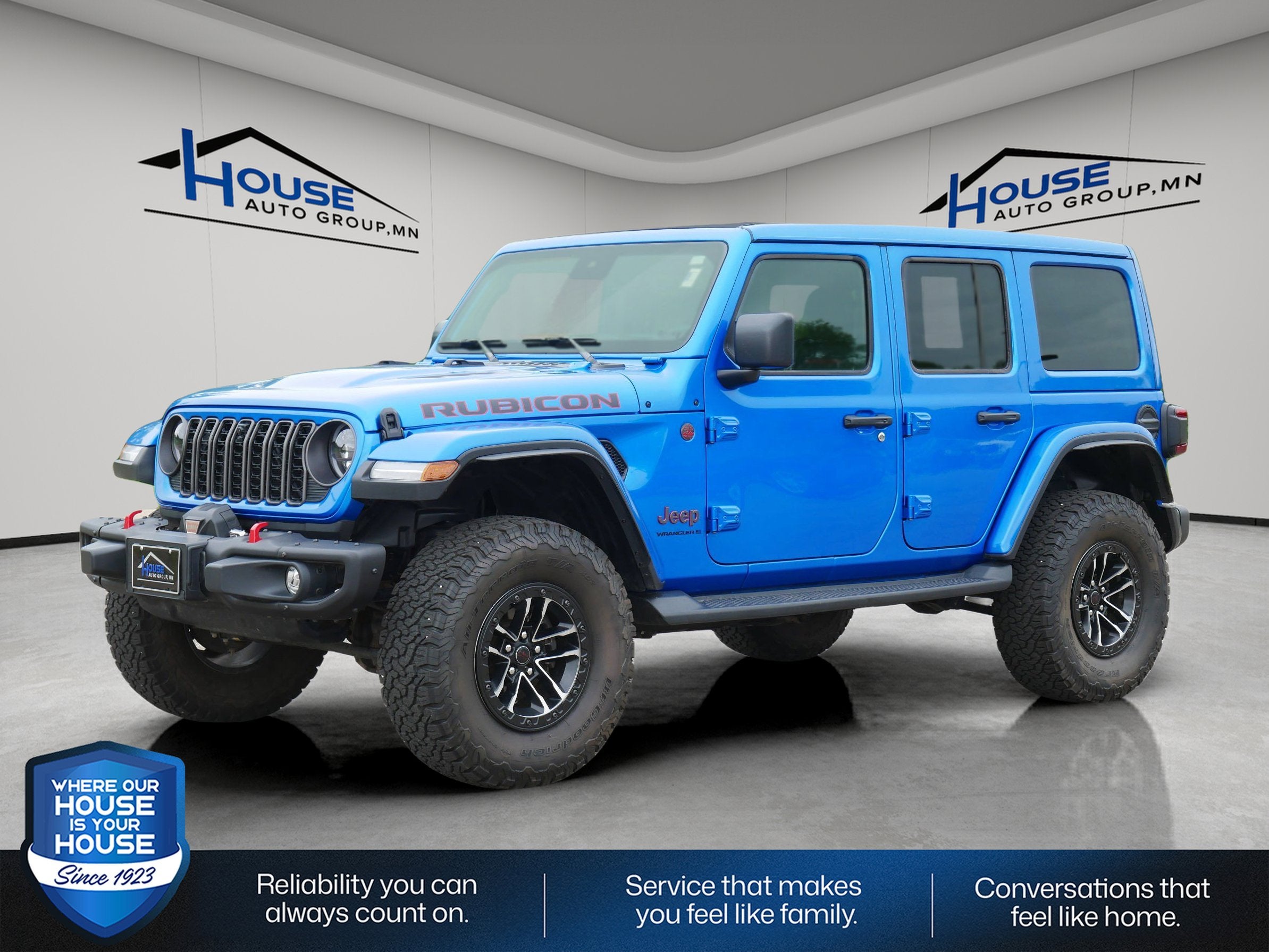 Used 2024 Jeep Wrangler 4-Door Rubicon X with VIN 1C4RJXFG2RW165477 for sale in Red Wing, Minnesota