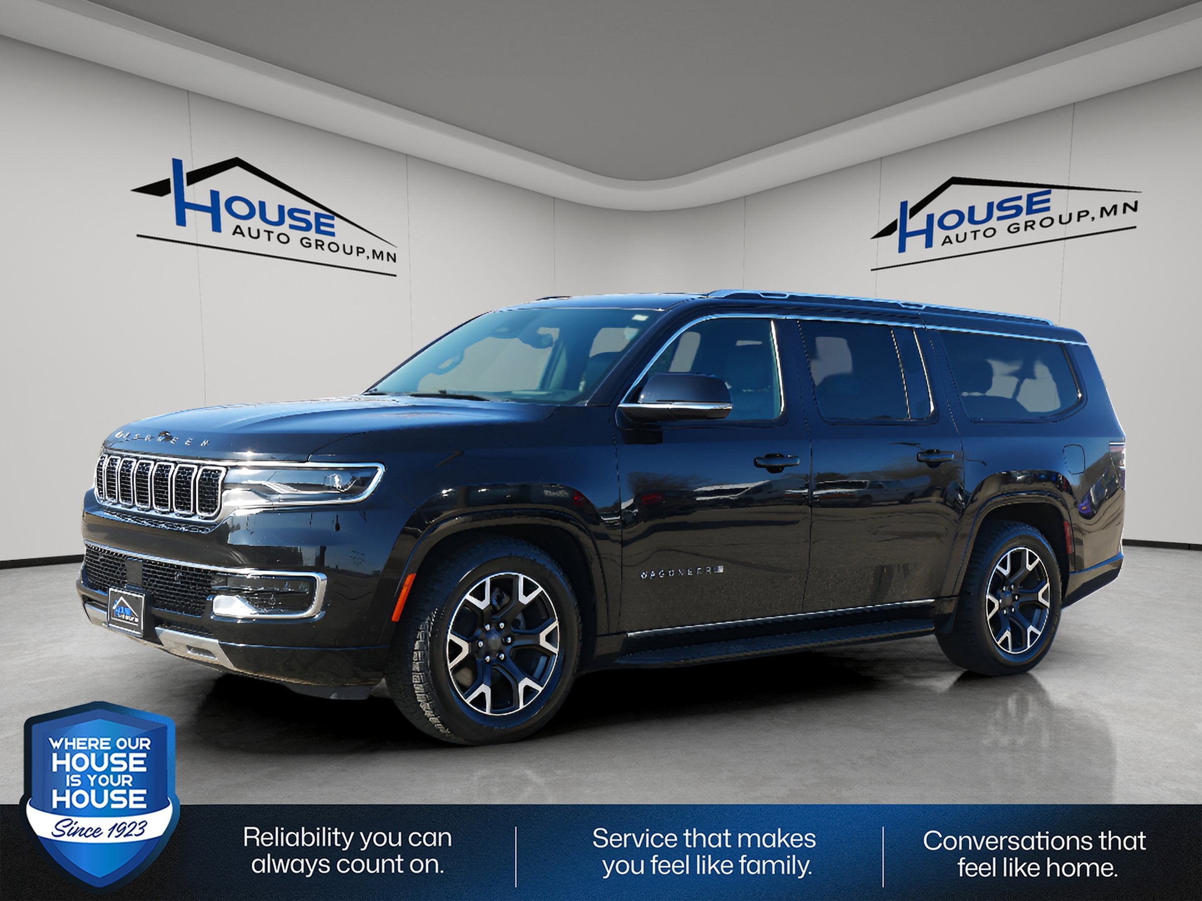 Used 2024 Jeep Wagoneer L Series III with VIN 1C4SJSDP8RS168513 for sale in Red Wing, Minnesota