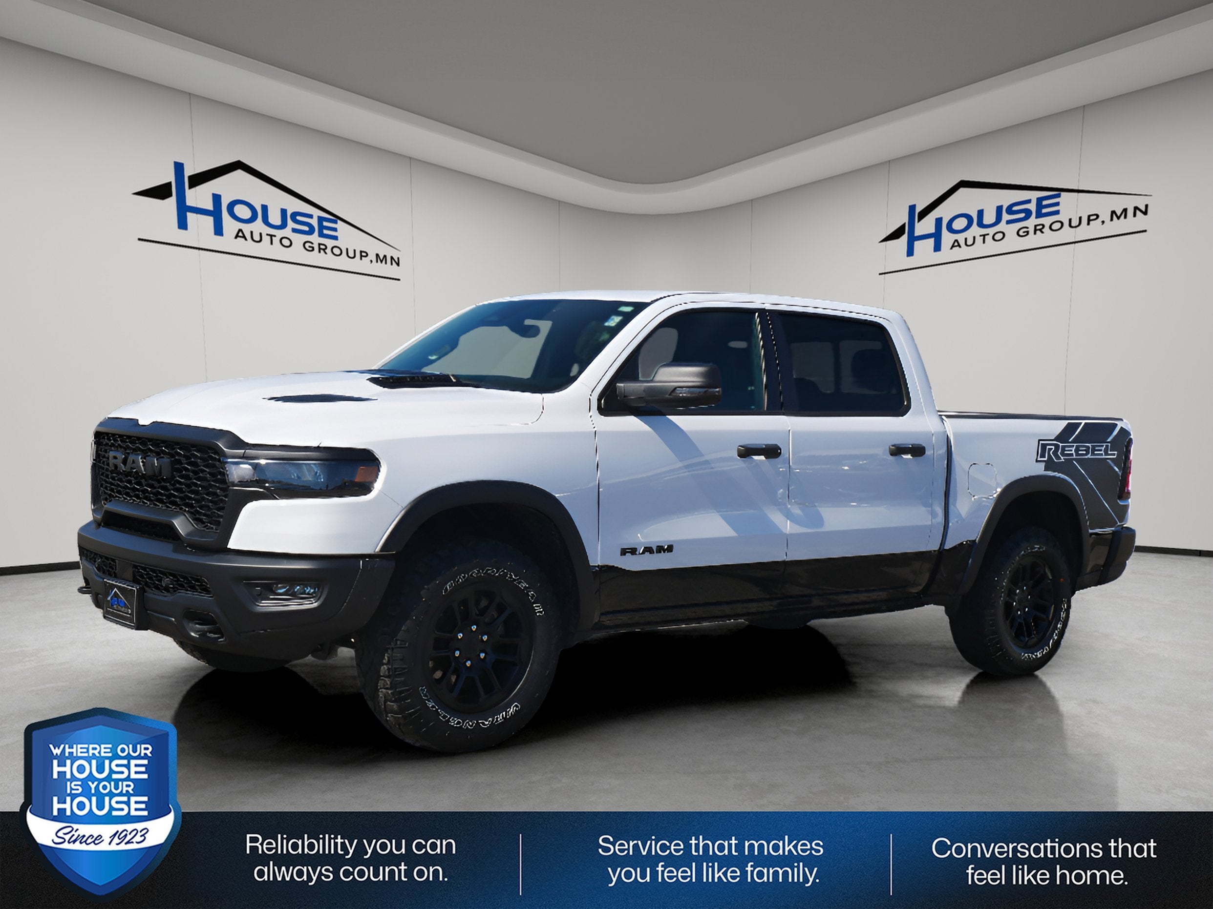 Used 2025 RAM Ram 1500 Pickup Rebel with VIN 1C6SRFLP3SN578326 for sale in Red Wing, Minnesota