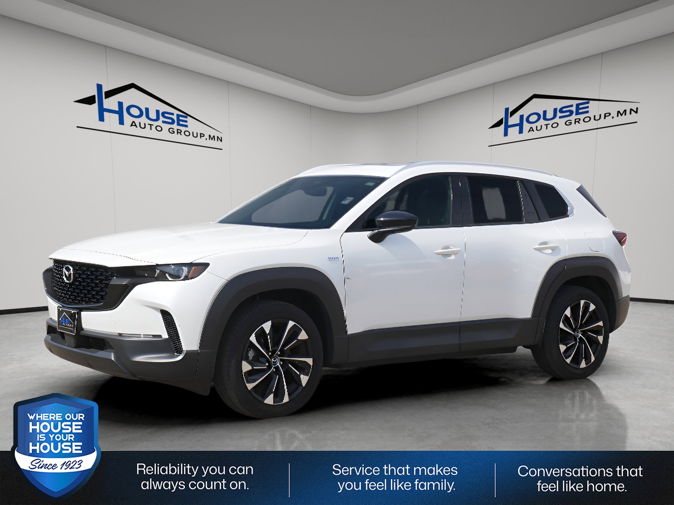 Used 2025 Mazda CX-50 Premium Plus with VIN 7MMVAAEW5SN133087 for sale in Red Wing, Minnesota