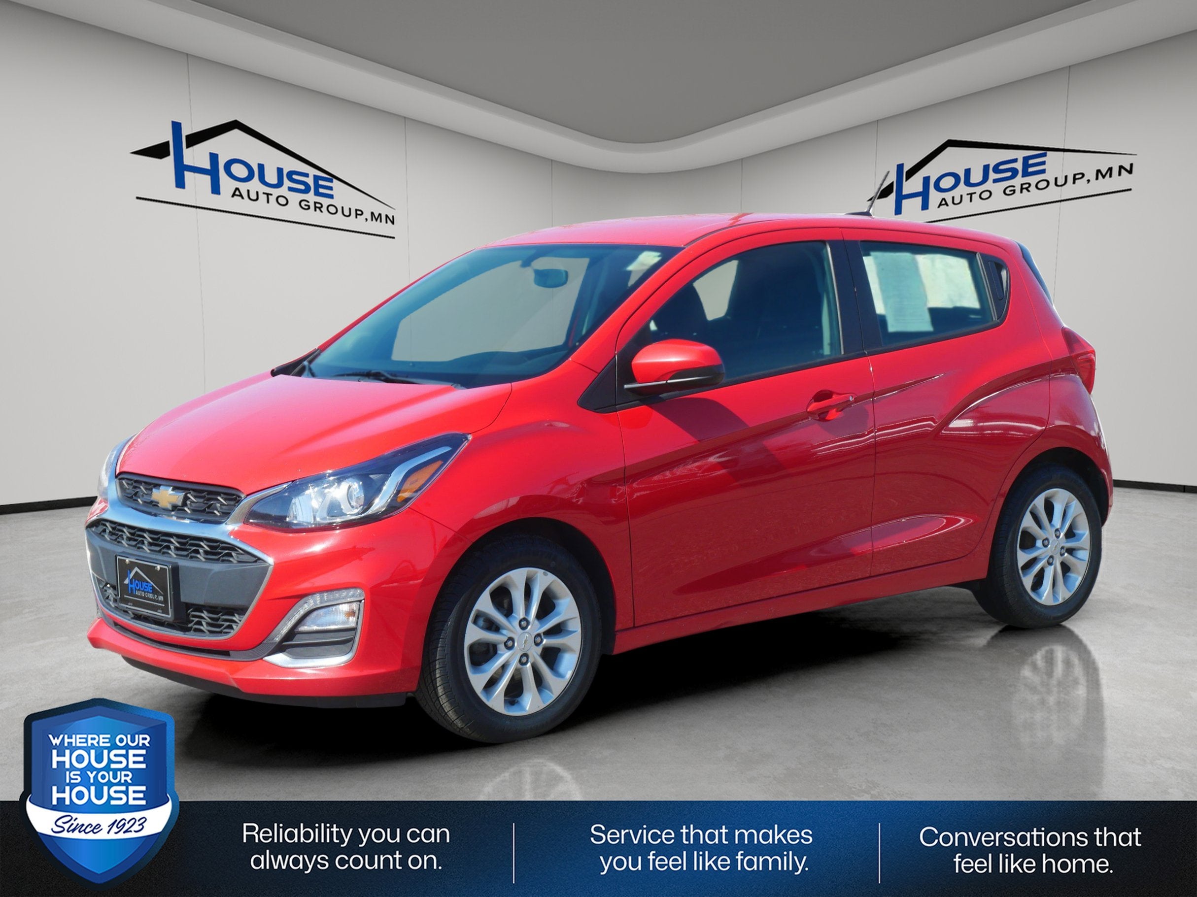 Used 2021 Chevrolet Spark 1LT with VIN KL8CD6SAXMC743661 for sale in Red Wing, Minnesota