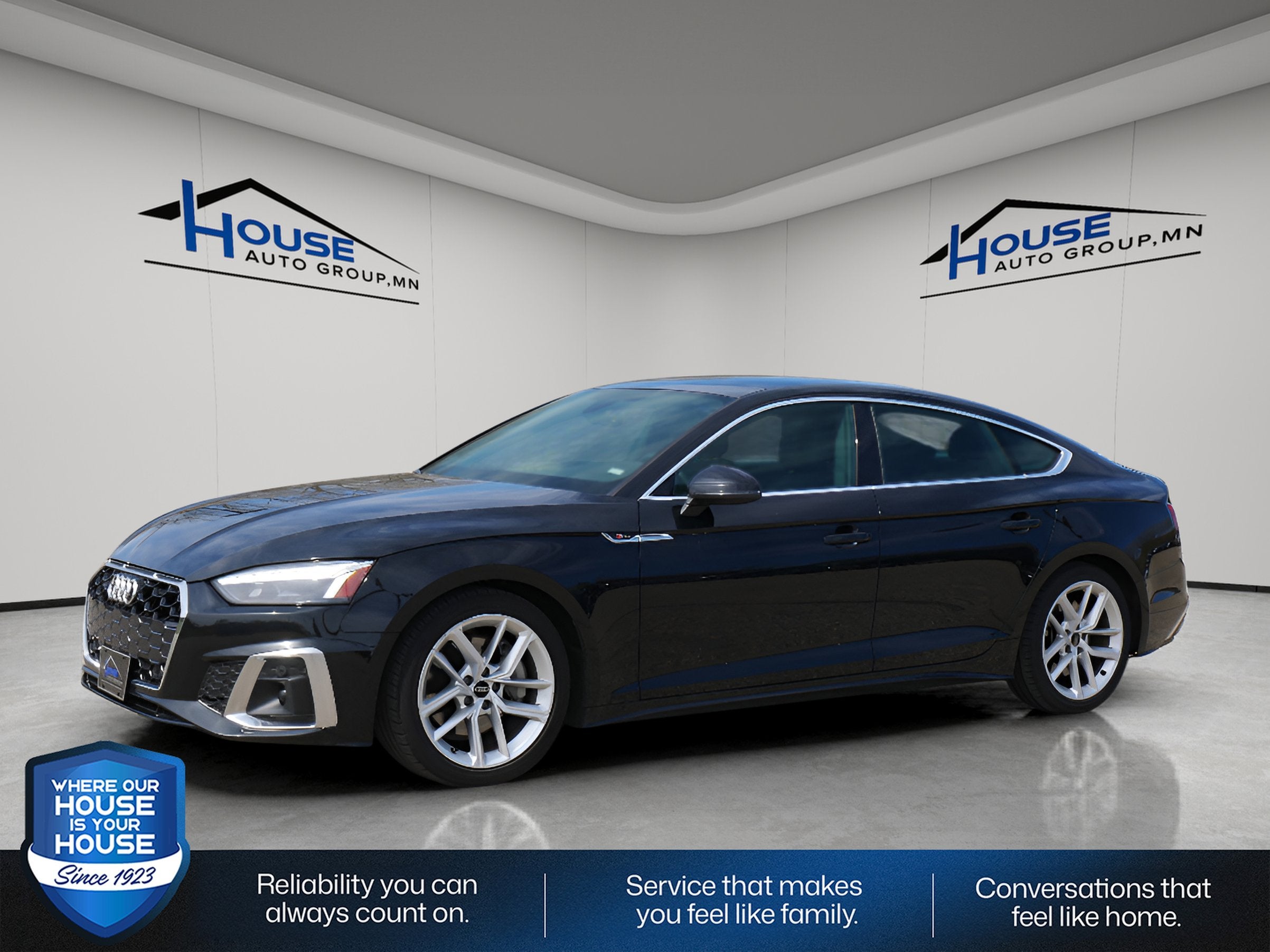 Used 2024 Audi A5 Sportback Premium Plus with VIN WAUFACF57RA077366 for sale in Red Wing, Minnesota