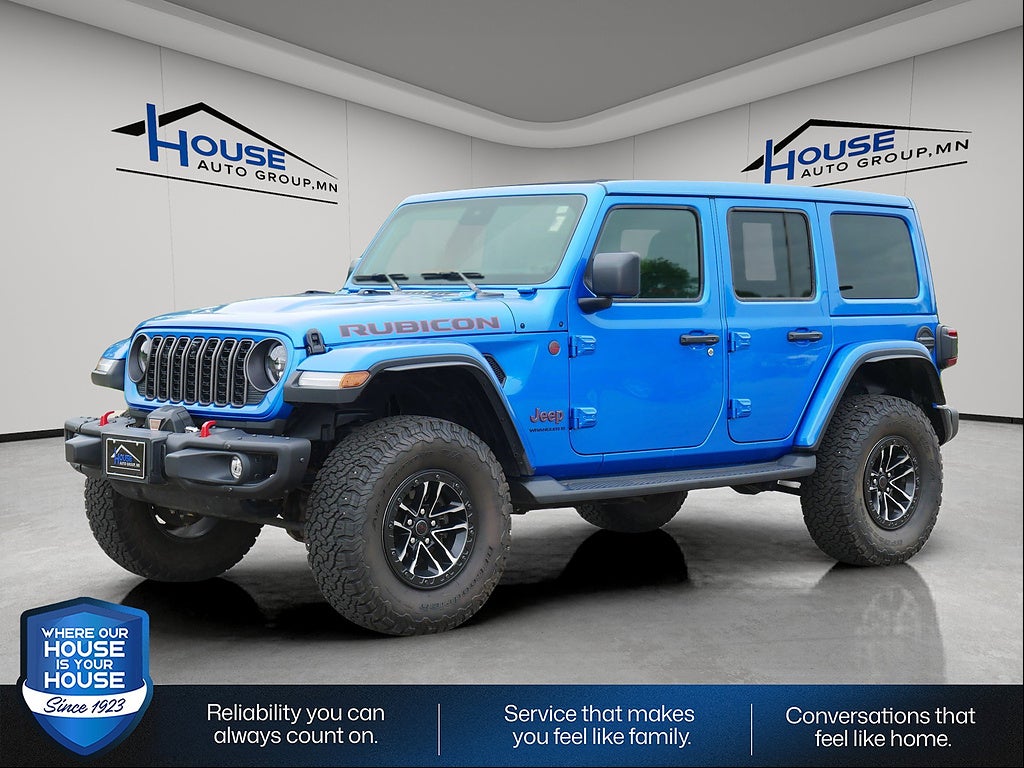 Used 2024 Jeep Wrangler 4-Door Rubicon X with VIN 1C4RJXFG2RW165477 for sale in Red Wing, Minnesota