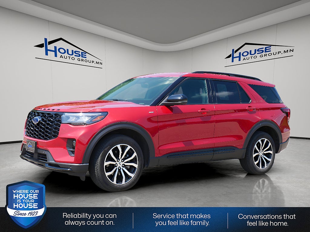 Used 2025 Ford Explorer ST-LINE with VIN 1FMUK8KH9SGB31611 for sale in Red Wing, Minnesota