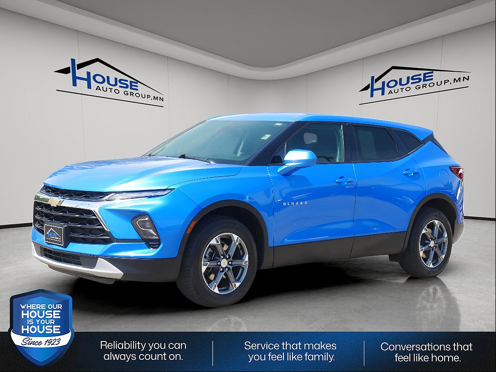 Used 2025 Chevrolet Blazer 2LT with VIN 3GNKBHR45SS141639 for sale in Red Wing, Minnesota