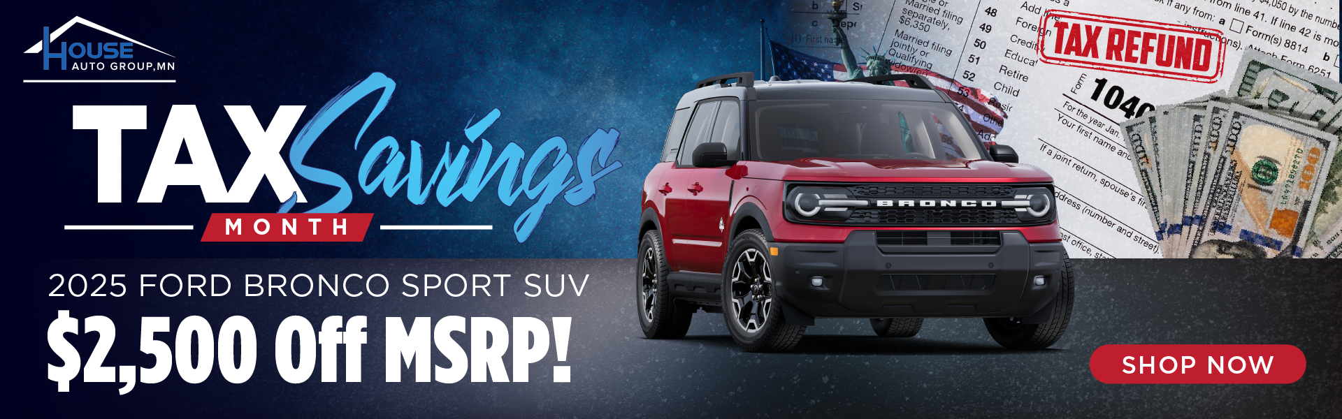2025 Ford Bronco Sport SUV - $2,500 Off MSRP! 
