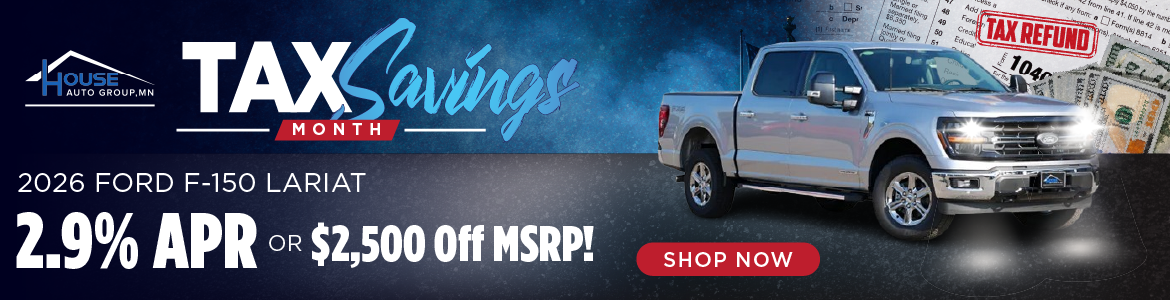 2026 Ford F-150 LARIAT - 2.9% APR OR $2,500 Off MSRP! 