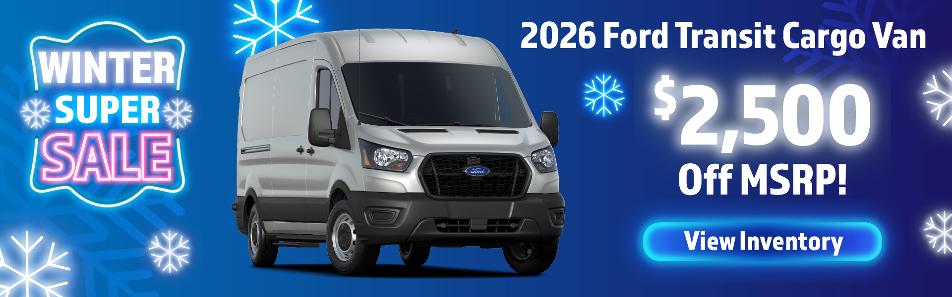 2026 Ford Transit Cargo Van