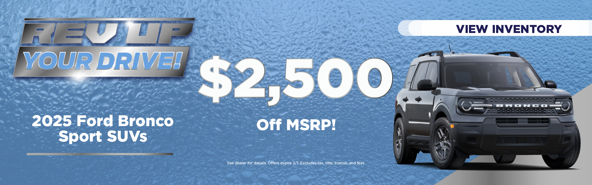 2025 Ford Bronco Sport