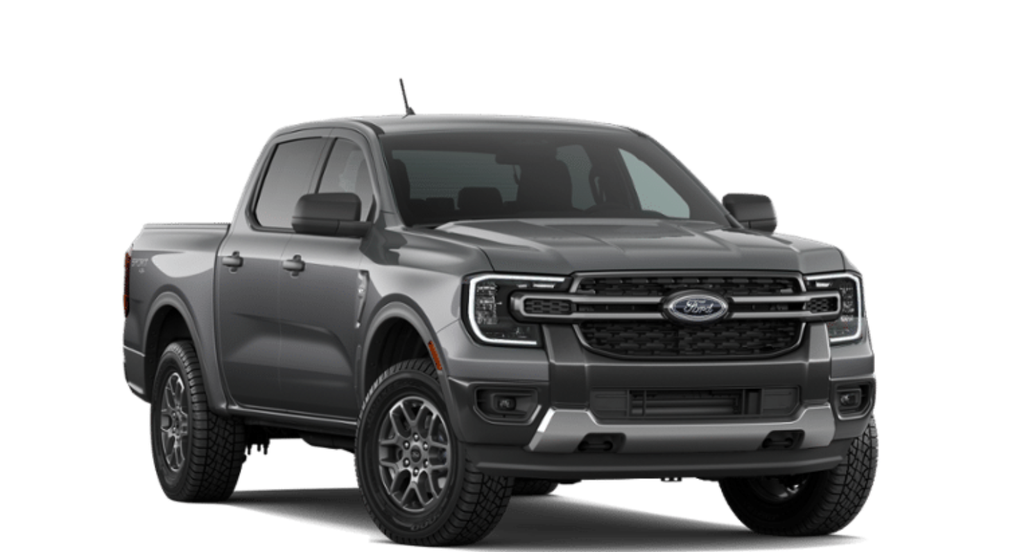 2026 Ford Ranger in dark gray, front exterior view