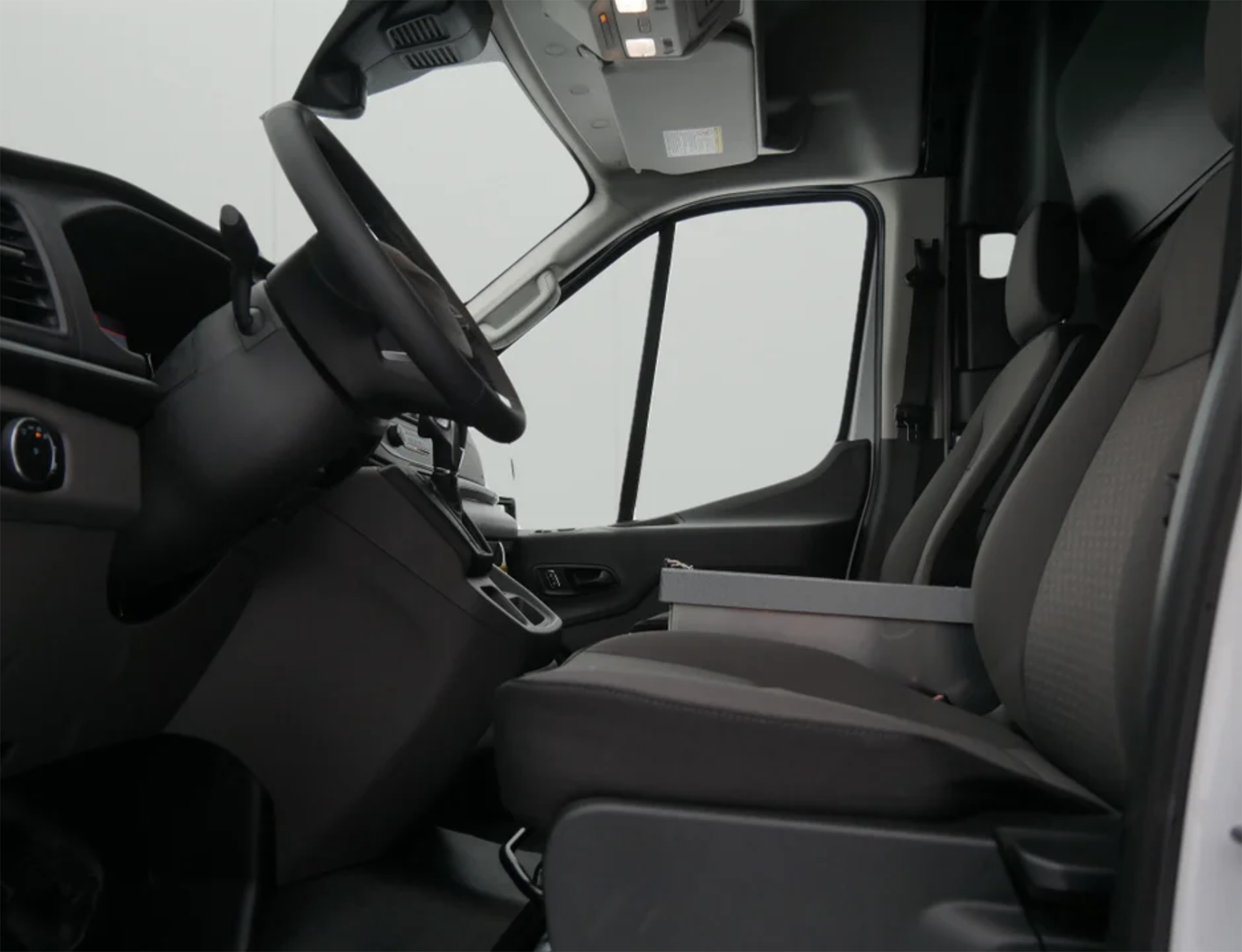 2026 Ford Transit Cargo Van driver seat view