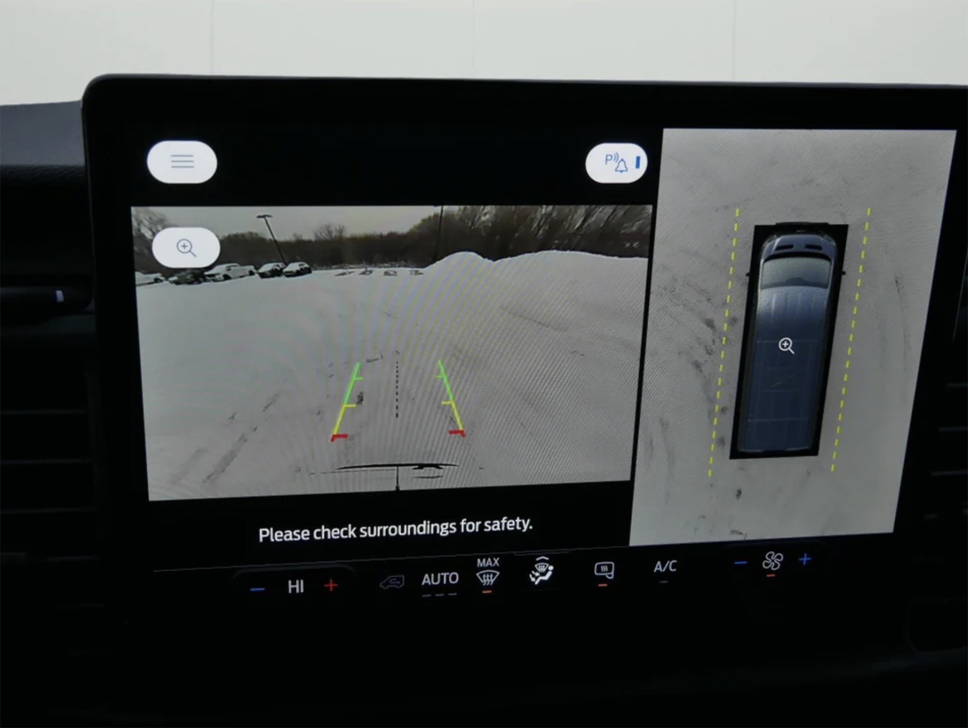 2026 Ford Transit Cargo Van interior camera