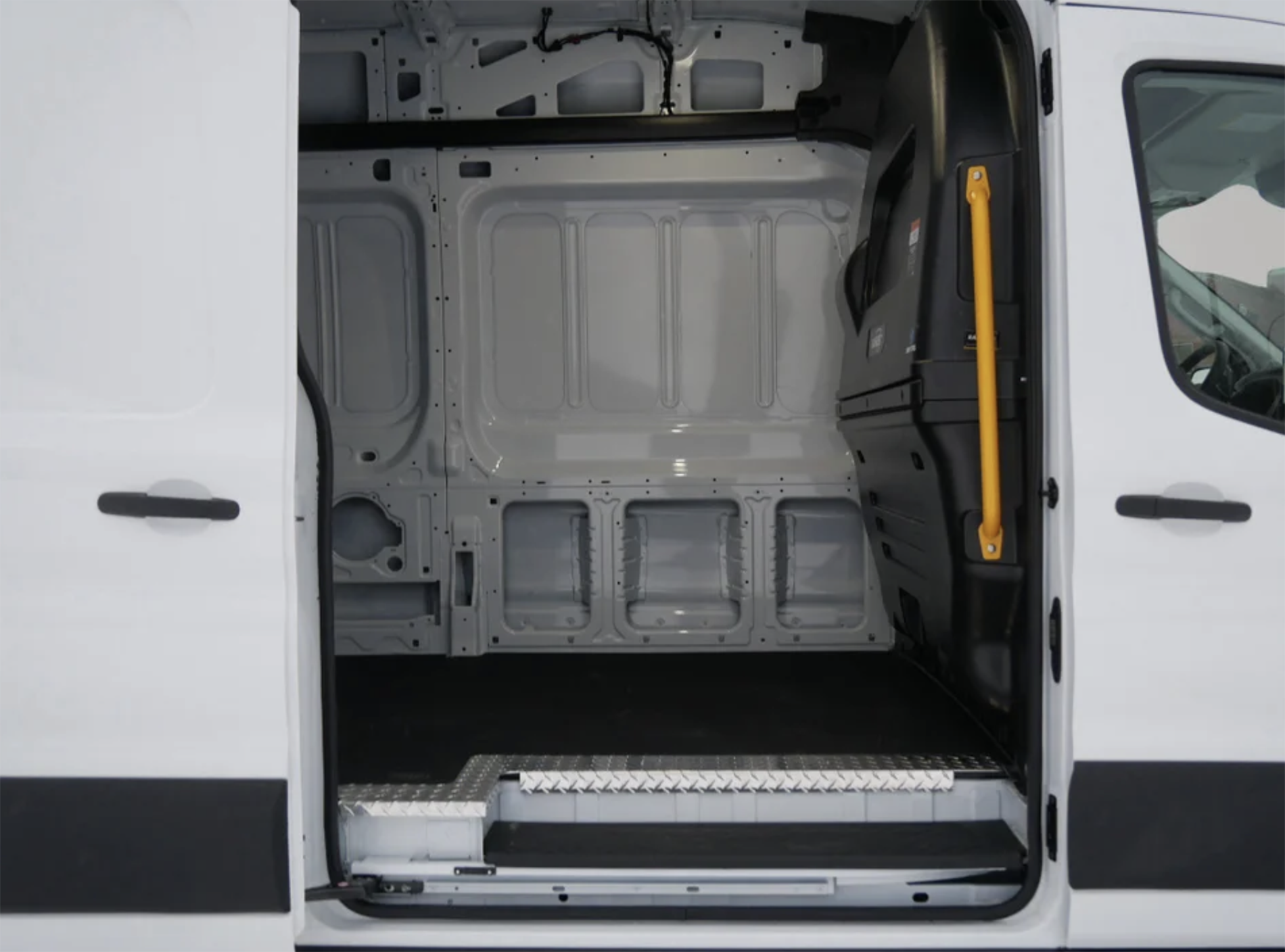 2026 Ford Transit Cargo Van side door open